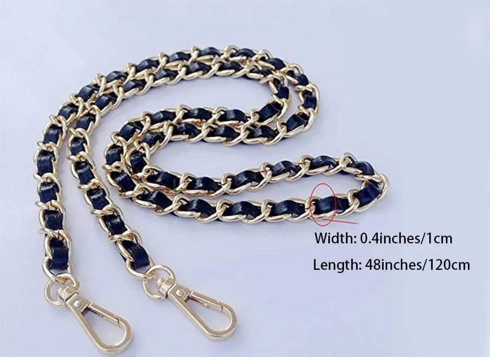 123Arts Chain Strap Iron Replacement Strap Handbag Shoulder Strap Bag Accessories