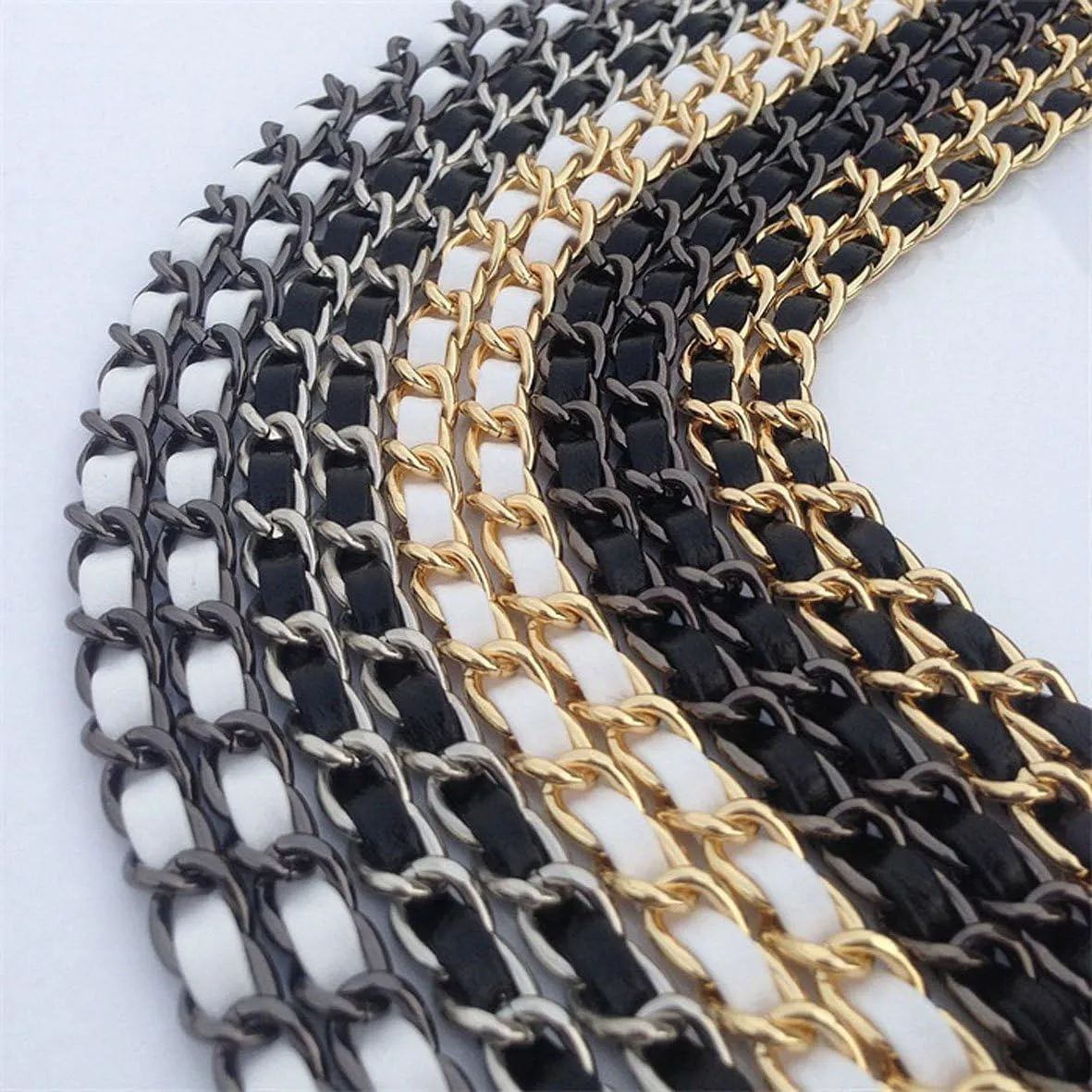 123Arts Chain Strap Iron Replacement Strap Handbag Shoulder Strap Bag Accessories
