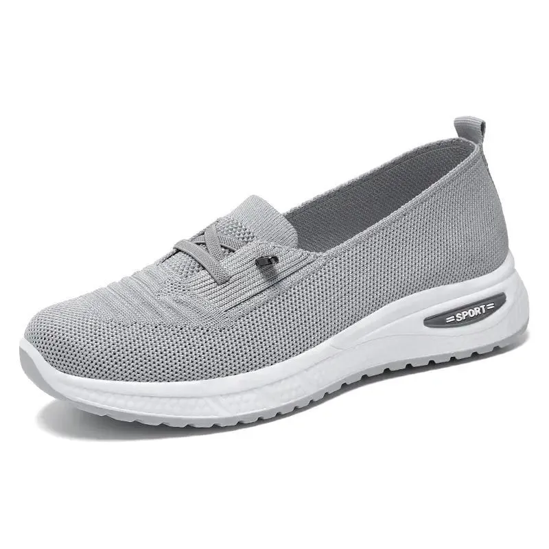 2024 Women’s Trendy Slip-On Platform Loafers – Luxury Ballet Flats & Barefoot Sneakers for Summer Footwear
