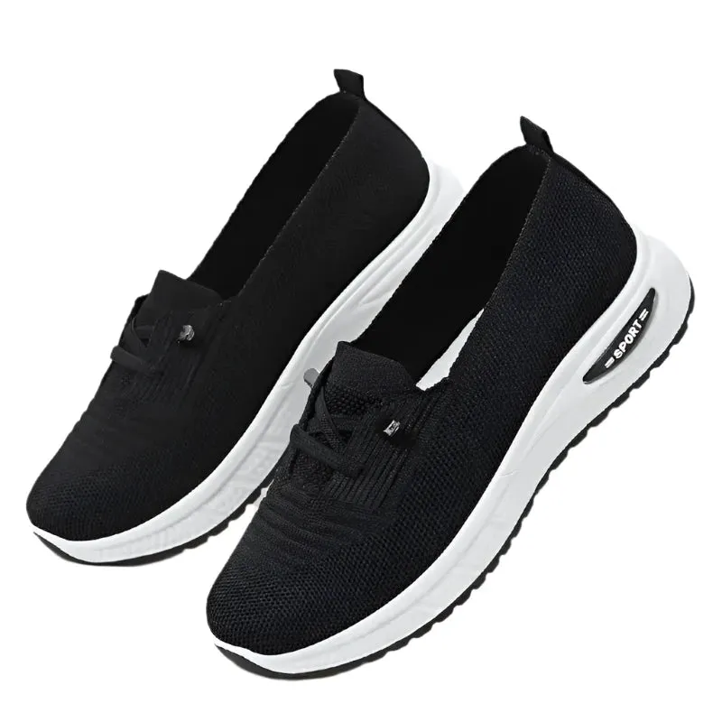 2024 Women’s Trendy Slip-On Platform Loafers – Luxury Ballet Flats & Barefoot Sneakers for Summer Footwear