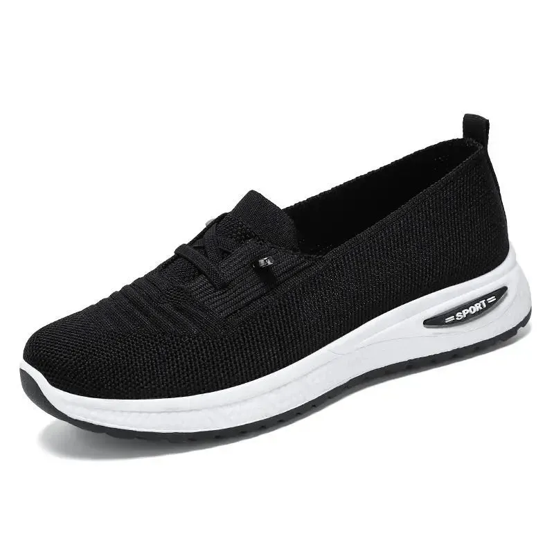 2024 Women’s Trendy Slip-On Platform Loafers – Luxury Ballet Flats & Barefoot Sneakers for Summer Footwear
