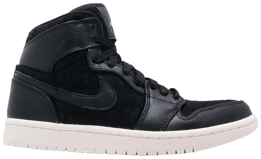 Air Jordan 1 Retro High Premium 'Black' (W)