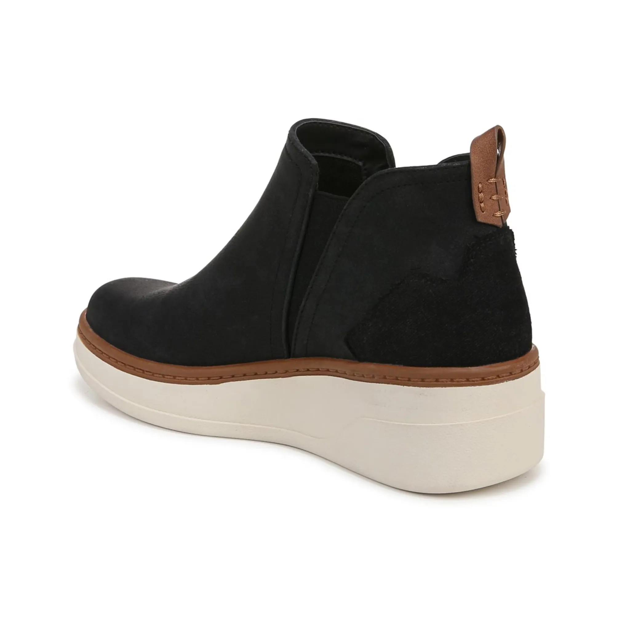 Charming Platform Wedge Short Slip On Boot by Blowfish