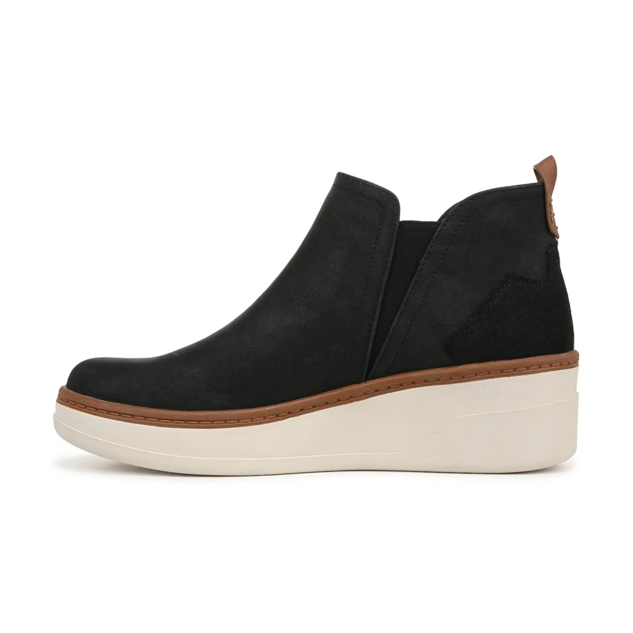 Charming Platform Wedge Short Slip On Boot by Blowfish