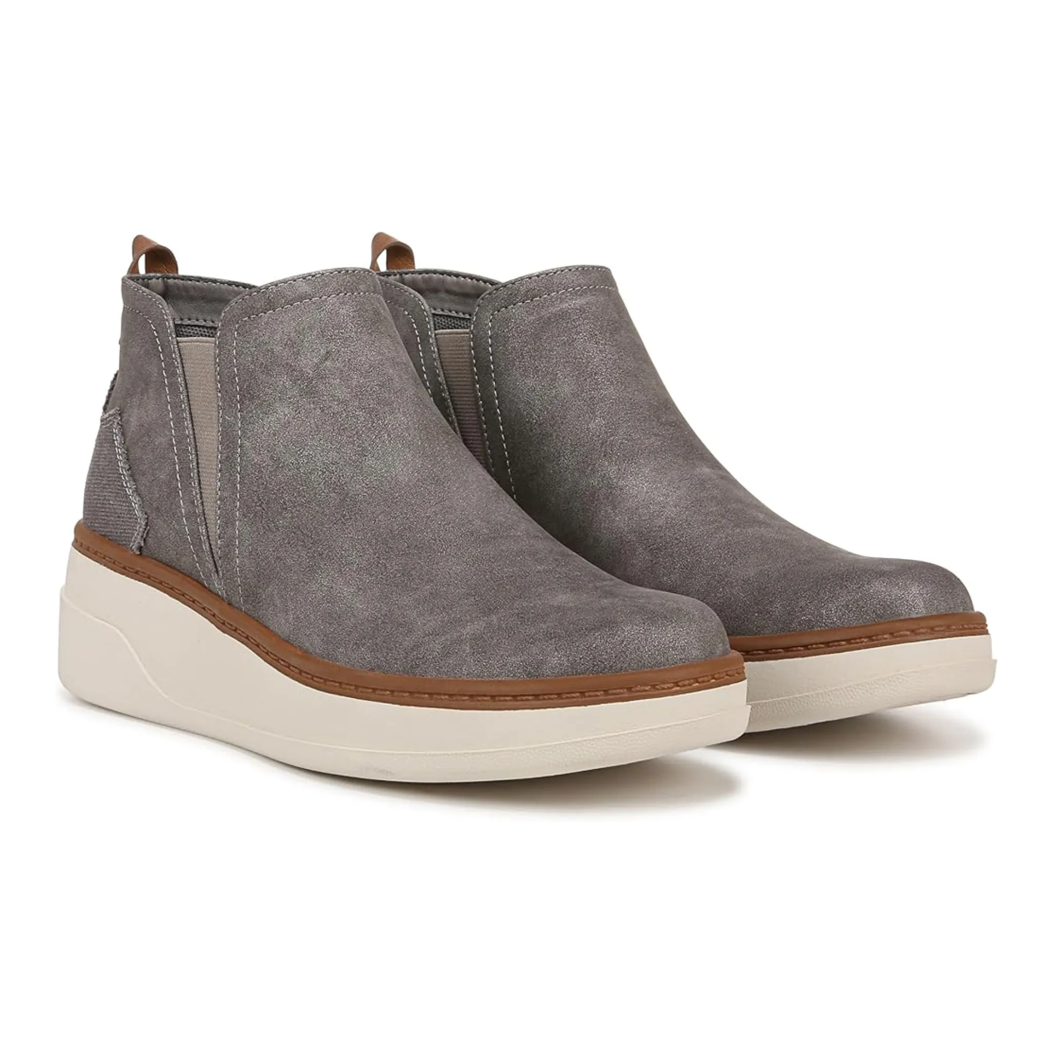 Charming Platform Wedge Short Slip On Boot by Blowfish
