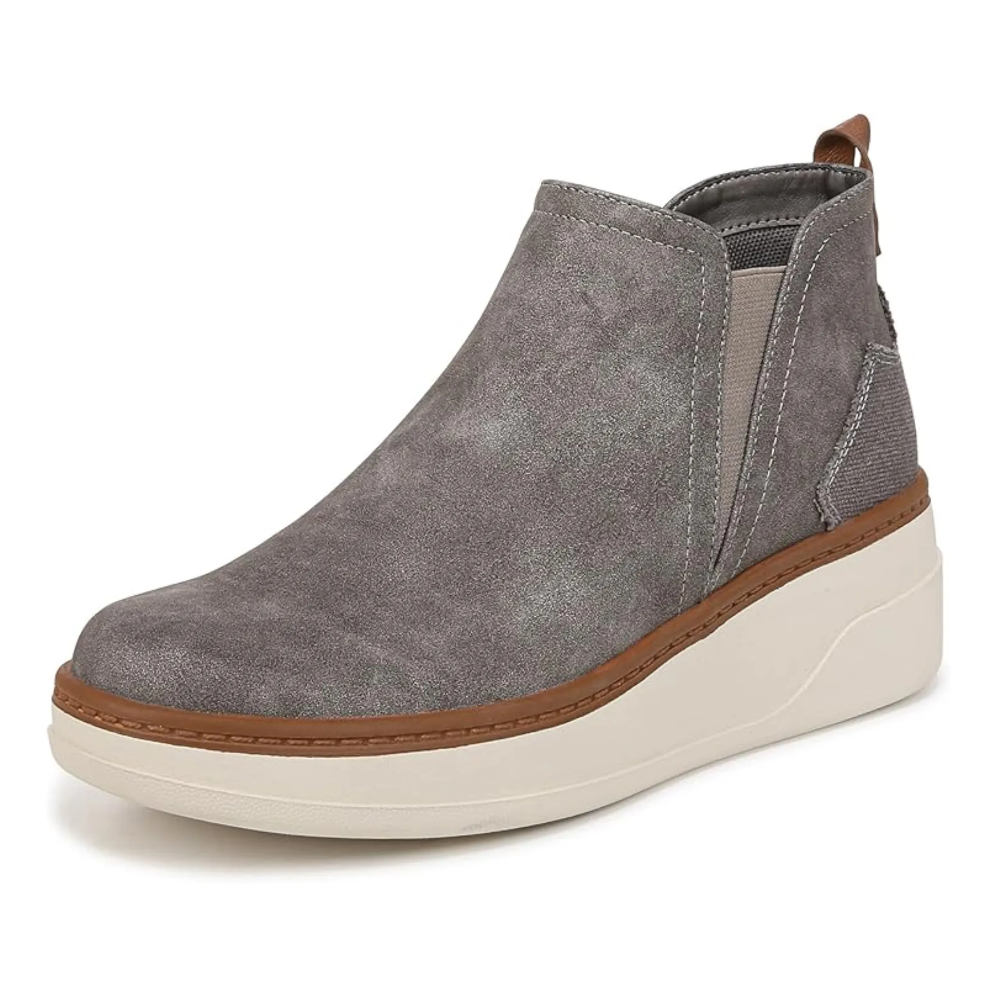 Charming Platform Wedge Short Slip On Boot by Blowfish