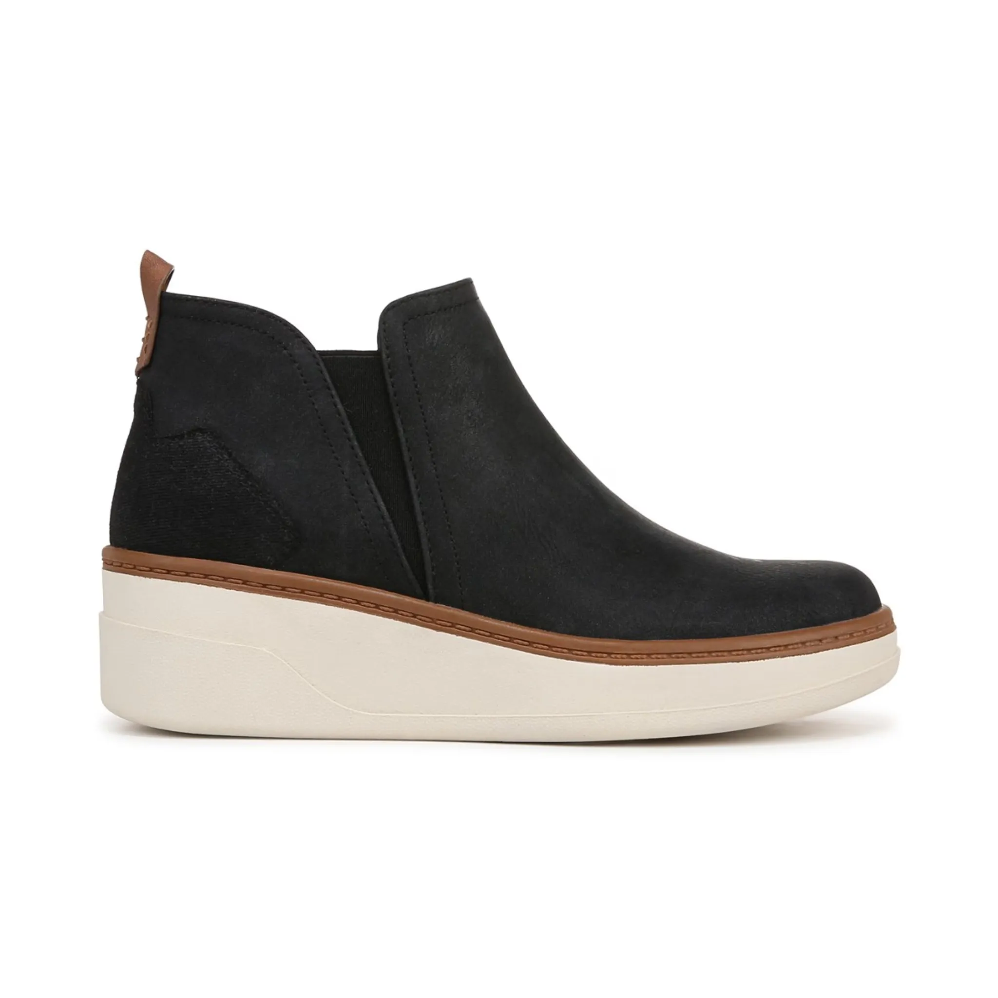 Charming Platform Wedge Short Slip On Boot by Blowfish