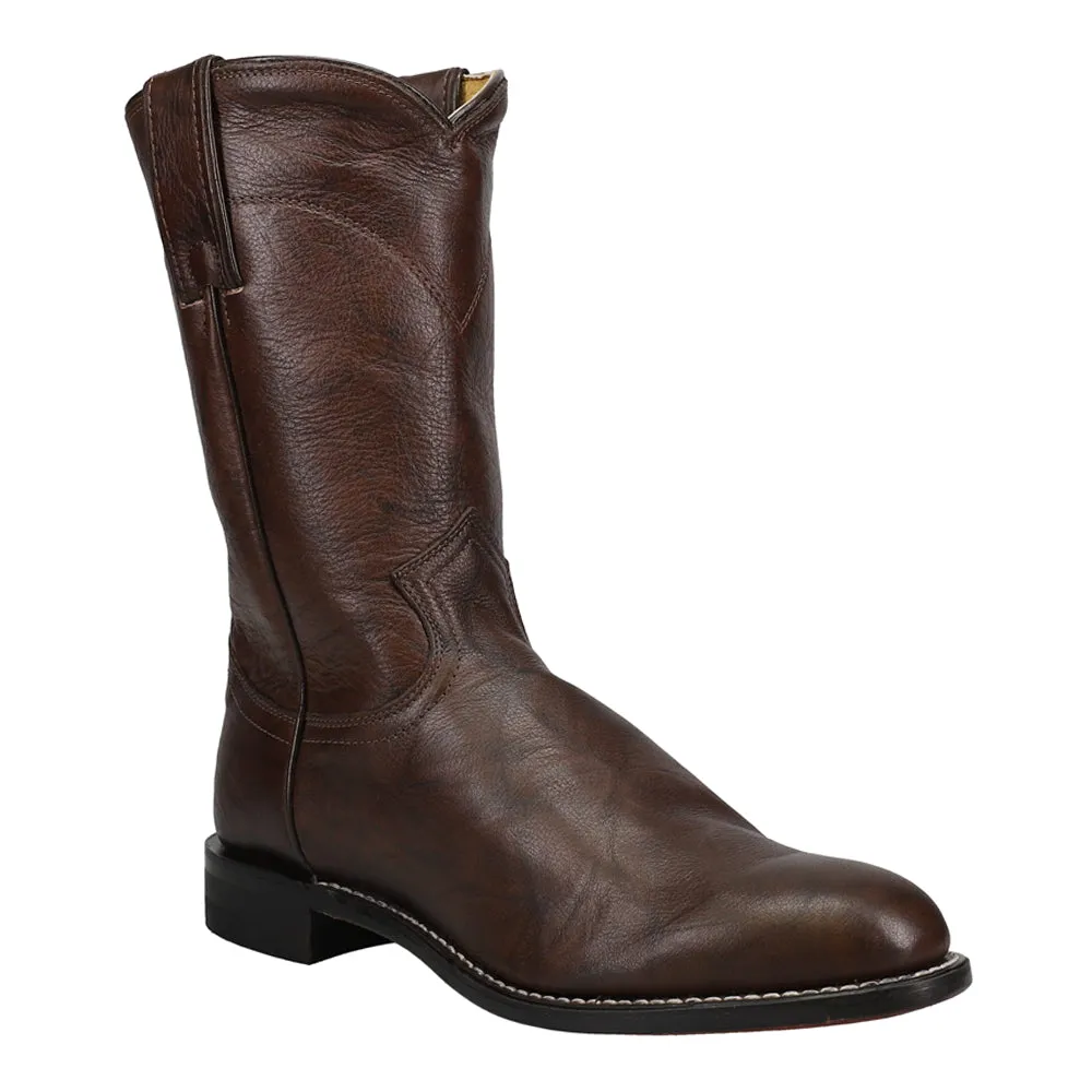 Jackson 10 Inch Round Toe Roper Boots