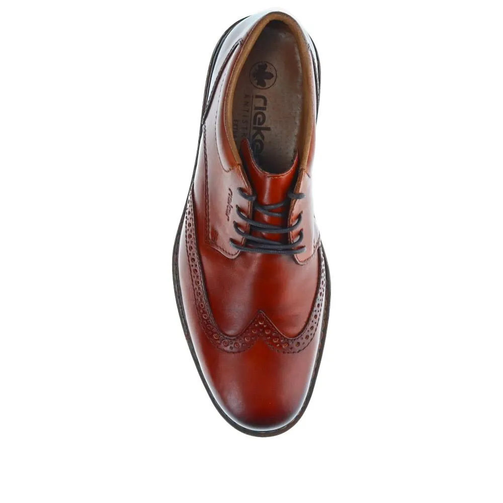 Lace-Up Leather Brogues  - RKR40503 / 325 653