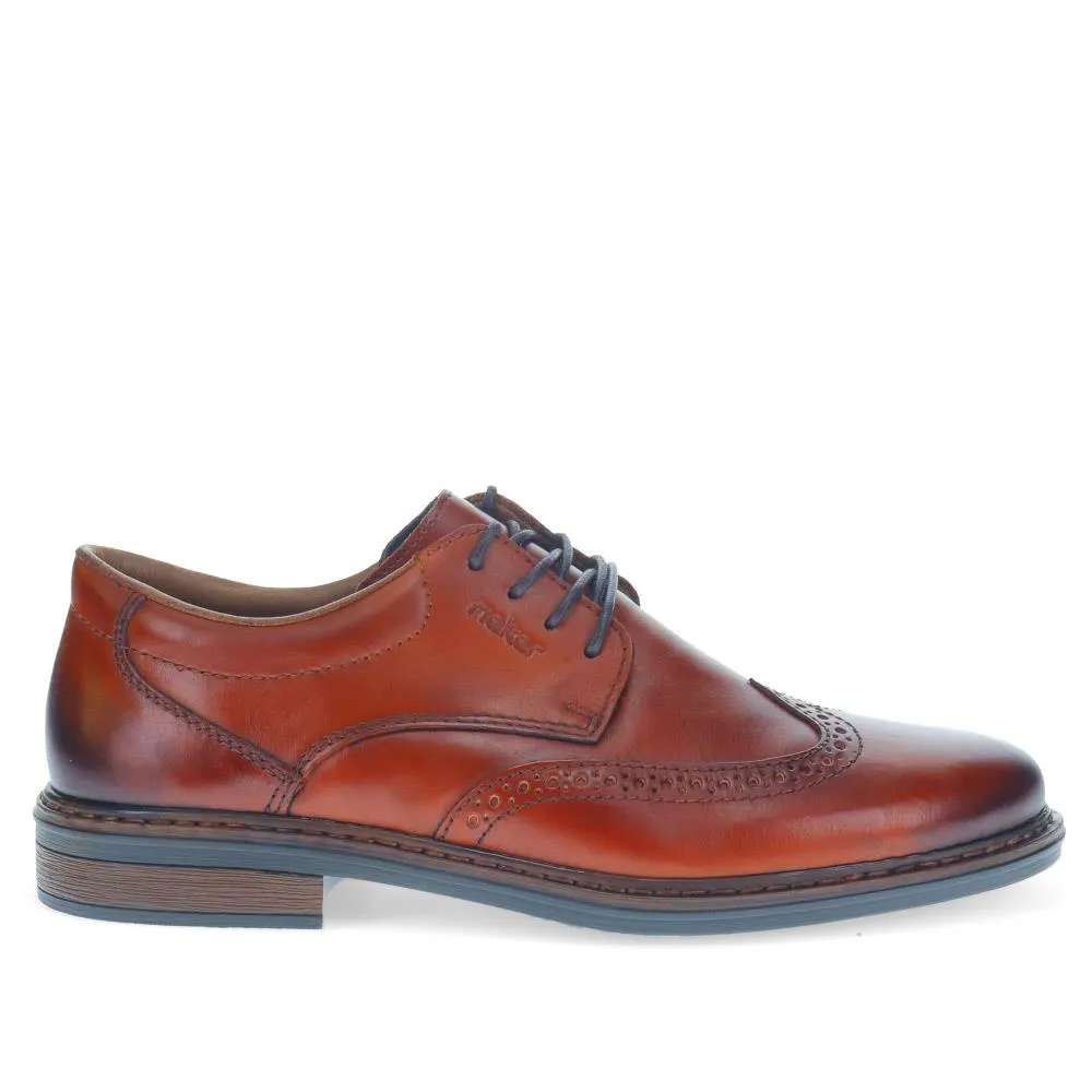 Lace-Up Leather Brogues  - RKR40503 / 325 653