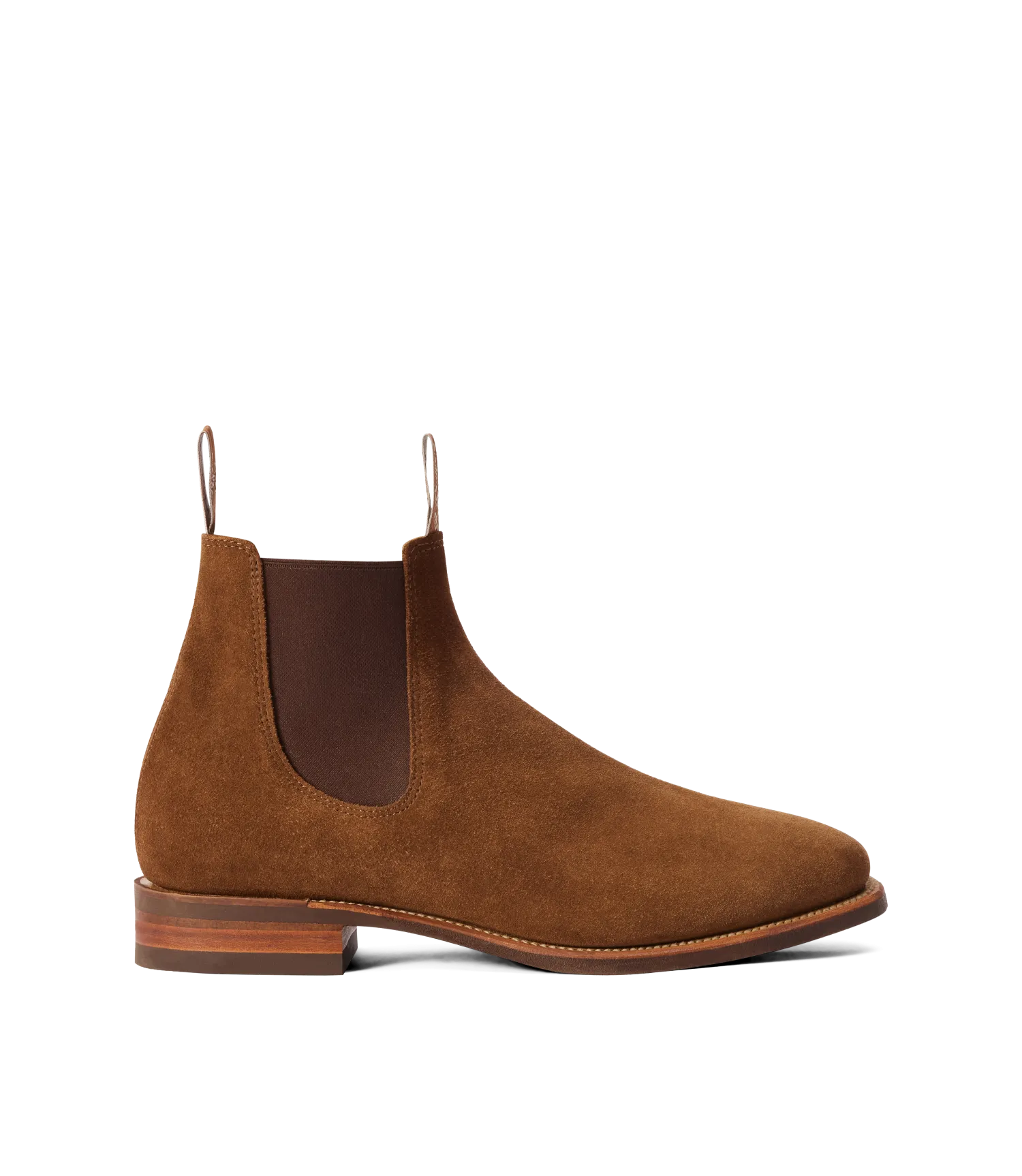 R.M.Williams - Comfort Craftsman - Suede - Raw Edge - Cedar - G Fit