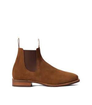 R.M.Williams - Comfort Craftsman - Suede - Raw Edge - Cedar - G Fit