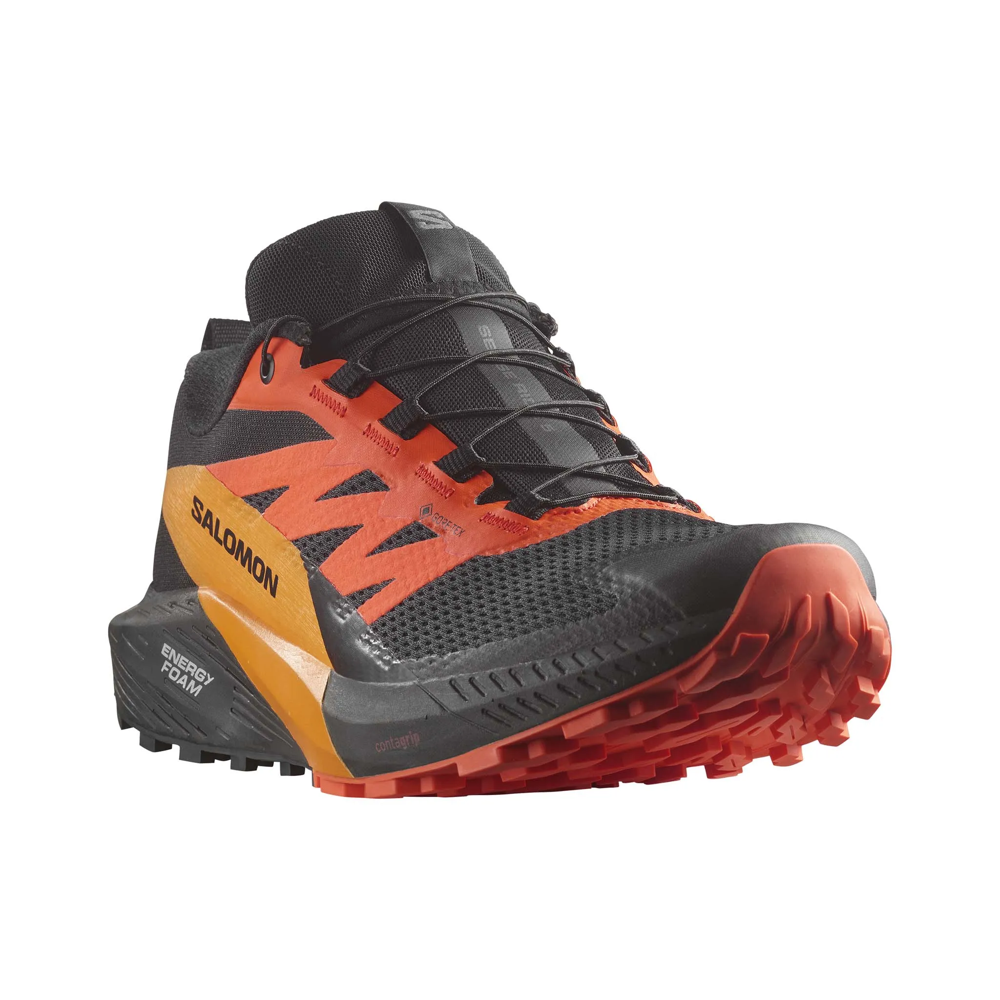 Salomon | Men's Sense Ride 5 GTX Running Shoes - Black