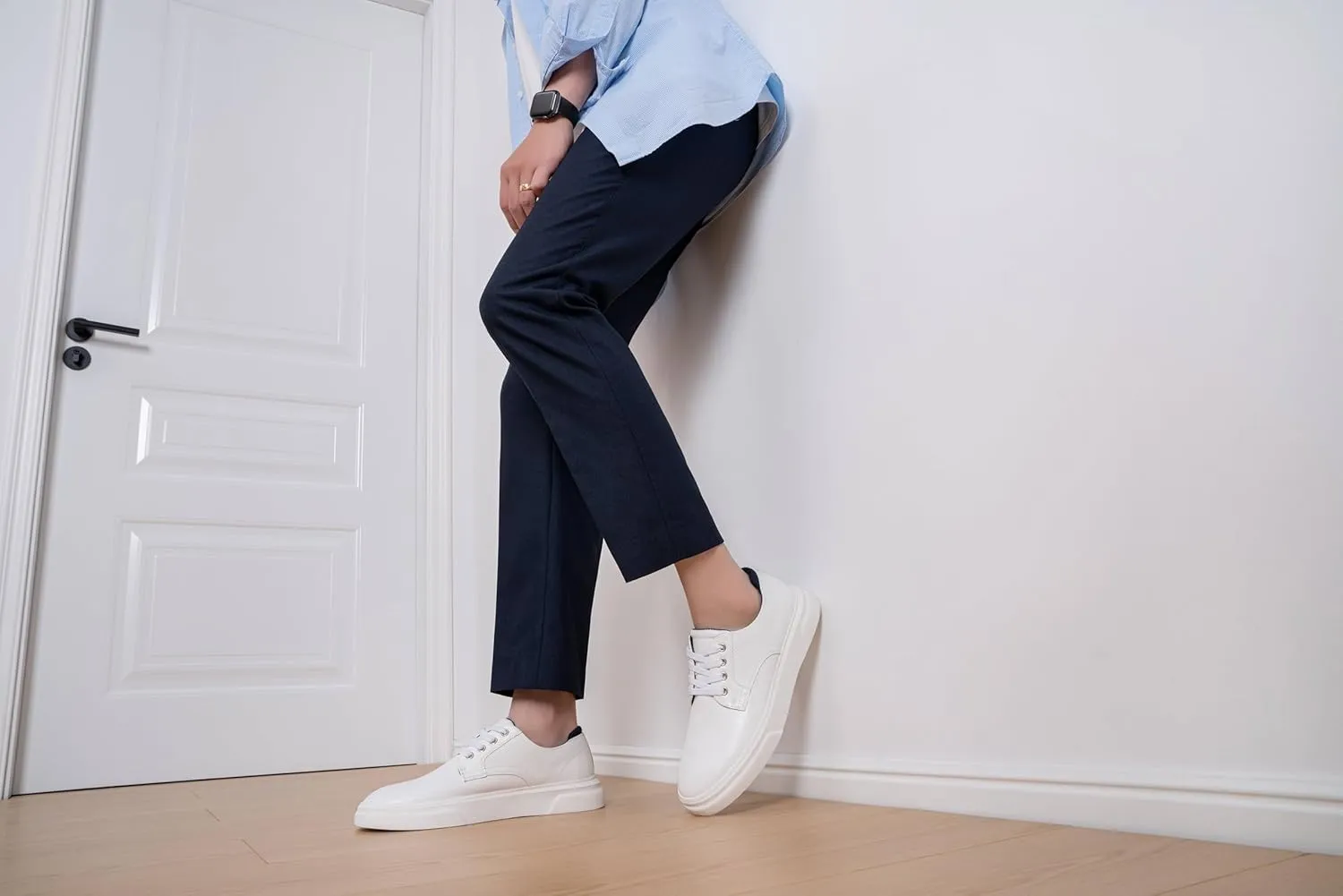 Vostey Men's Casual Shoes Fashion Sneakers Breathable Business Sneakers for Men