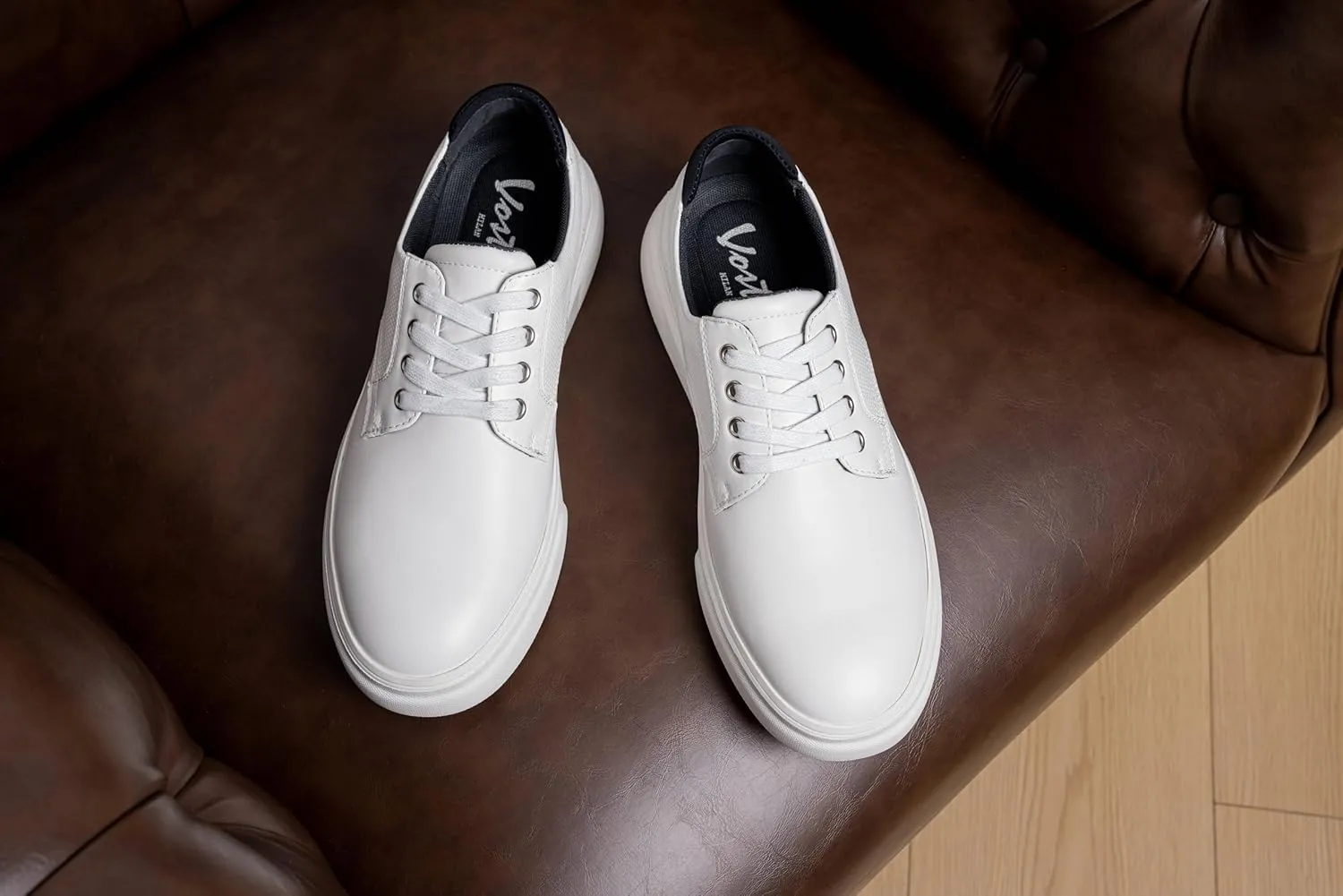 Vostey Men's Casual Shoes Fashion Sneakers Breathable Business Sneakers for Men