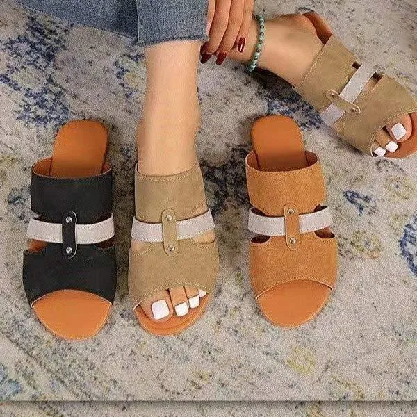Women's Slip-Resistant Flat Sandals 72468628C